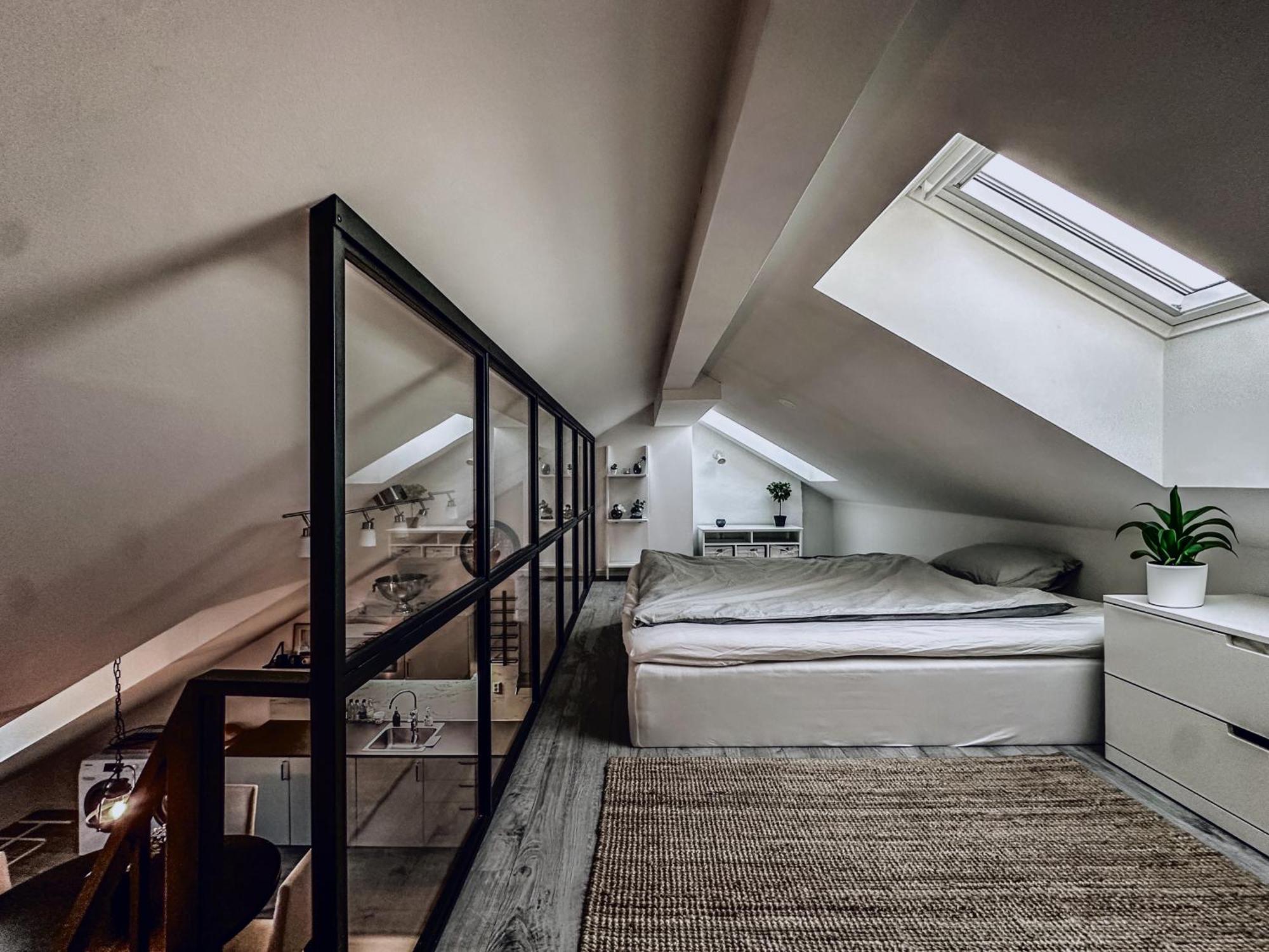 Chic Industrial Loft In * Tukholma